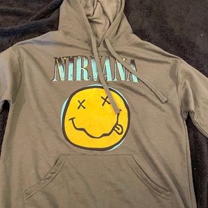 Nirvana green hoodie~ size XS